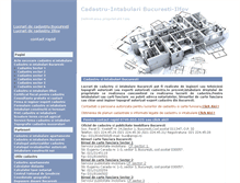 Tablet Screenshot of cadastru.info